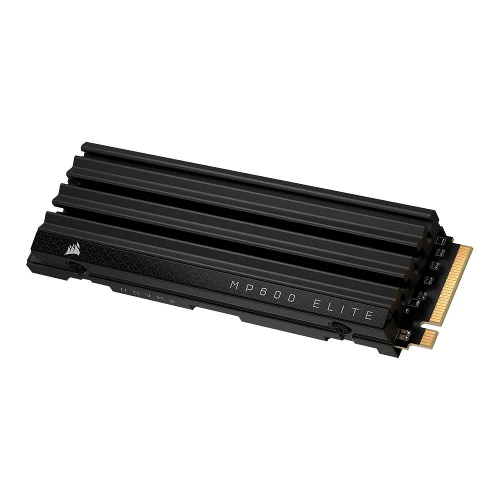[App] Ssd Corsair Mp600 Elite, 2tb, M.2 Nvme, Leitura 7000mb/S E Gravao 6500mb/S, Preto - Cssd-F2000gbmp600ehs